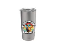 Mens Boys Retro Sunglasses Best Rhodesian Ridgeback Dad Ever Gobelet isotherme en acier inoxydable double paroi