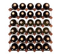 Mensolas Pin teinté foncé - 30 bouteilles