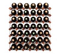 Mensolas Pin teinté foncé - 42 bouteilles