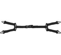 Mentonnière à 4 points de fixation Deltaplus, fabriquée en Italie - pour casques Zircon Quartz Diamond - Accessoire de sécurité (jugulaire 4 points)