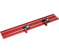 Menuiserie - Rallonge de guidage - Rail de guidage à rainure en T - Profilé en aluminium - Butée d'onglet - Pour table de scie et établi - Outils de bricolage