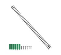 MenYiYDS 1 pièce Tringle à vêtements Extensible, 31-51cm Tringle à Vêtements en Acier Inoxydable Réglable - Rail pour Suspendre des Cintres et Habillement Dans une Penderie, pour Chambre à Couch