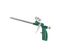 MenYiYDS Pistolet Mousse Expansive PU Professionnel en Acier Inoxydable, 1 Pièce Pistolet Polyuréthane, Canon à Mousse pour Calfeutrage Isolation et Remplissage, Vert