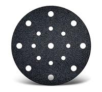 MENZER Black Disques abrasifs 150 mm, 17 trous (Lot 50) G180 | p. Ponceuses excentriques, Carbure de silicium, support auto-agrippant