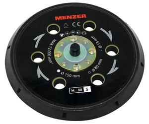 MENZER Plateau de ponçage multi-trous 150 mm Soft pour le MENZER ETS 150 5.0 et 2.5