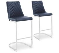 Lot de 2 Chaises de Bar Design Darling 108cm Noir