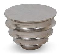 Menzzo Table d'appoint Foliz Nickel