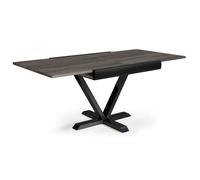 Menzzo Table à manger extensible - Bois vintage