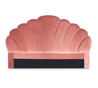 MENZZO Tête de lit Mermaid 180 cm Velours Rose - Velours L180 x P10 x H120 cm