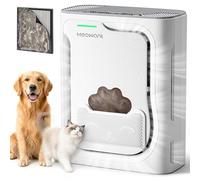 Meowant Purificateurs d'air pour animaux domestiques, entrée d'air en forme de U pour la maison, filtre HEPA H13, préfiltre lavable, moniteur de qualité de l'air PM2.5, purificateur d'air pour odeurs