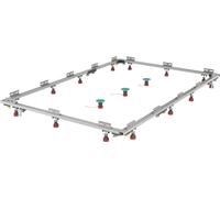 MEPA Cadre de montage SF 120/180 pour receveurs de douche en acrylique et en acier, 150177,