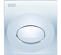 MEPA Drop partie 2 plaque de commande 421122 chrome mat, pour Urinal