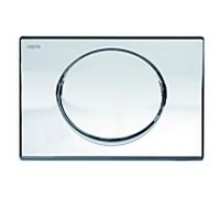 Mepa MEPAellipse plaque de déclenchement 420706 chrome brillant, pour réservoir encastré A21/E21, Start /stop