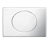Mepa MEPAsun plaque de déclenchement 421669 chrome mat, start/stop, pour réservoir à encastrer