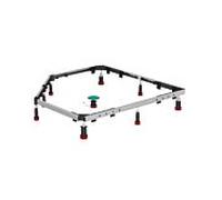Mepa montage Mepa SF 5 coins / quart de cercle 150185 pour receveurs de douche super plats en acier / acrylique
