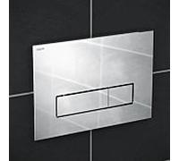 Mepa Orbit plaque d'actionneur 421810 gloss chromé , double flush