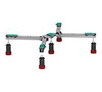 Mepa pieds de bac de douche BW-5 150 130 Maxi avec annonces pour les receveurs de douche en acier / acrylique 80-100cm