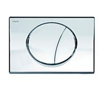 plaque d'actionnement Mepa Sun 421670 chromé gloss, dual flush