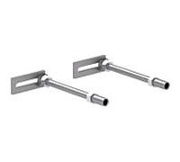 Mepa VariVIT Accessoires 542011 sans obstacle devant un mur plein, pour céramique WC avec une saillie de 700 mm