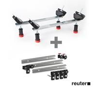 MEPA WSgrip Pied pour baignoire en acier Bette avec 3 rails MEPA, 110025+190031,