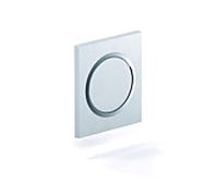 MEPA Zero Partie 2 plaque de rinçage 421136 chrome mat, pour urinoir