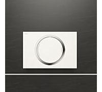 MEPA Zero plaque de rinçage 421850 blanc , 2-ras