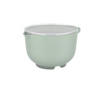 Mepal - 102305094700 - Bol de Préparation plus Couvercle Chef It, Base Antidérapante, Matériau Résistance aux Chocs Supporte Jusqu'À 110°C, 1500 ml, Nordic Sage