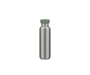 Mepal - 104171094700 - Bouteille Isotherme Ellipse, Bouteille Isotherme à Double Paroi, Bouteille à Boire en Déplacement, 12 Heures Chaudes et 24 Heures Froides, Acier Inoxydable, 500 ml, Nordic Sage