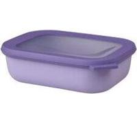 Mepal 6 Stück multischüssel cirqula rechteckig 1000 ml - nordic lilac 106255074600