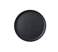 Mepal - Assiette plate Silueta - Lavable au lave-vaisselle et résistant au micro-ondes - Assiettes en plastique - Assiettes plates - Vaisselle - 26 cm - Nordic black