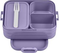 Mepal - Bento Lunch Box Take A Break Midi - Lunch Box avec Bento Box - Boîte de préparation de repas pour sandwichs, petits snacks et restes - Snack & Lunch - Boîte alimentaire avec compartiments - 90