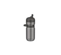 Mepal - Bidon de Sport Flip - Étanche (en Position Fermée) - Poignée de Transport Confortable - Paille Intégrée - Bouteille d'Eau - 600 ml - Graphite Black