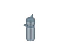 Mepal - Bidon de Sport Flip - Étanche (en Position Fermée) - Poignée de Transport Confortable - Paille Intégrée - Bouteille d'Eau - 600 ml - Frost Blue