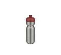 Mepal - Bidon de Sport Pull - Étanche - Saisir d'une seule main, tirer et s'hydrater - Acier inoxydable léger - Bouteille d'eau - 800 ml - Mountain red
