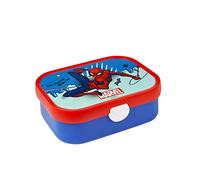 Mepal Boîte à déjeuner Campus Bento 750 ml – Compartiment, Fermeture à clip, Sans BPA – Spiderman
