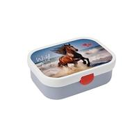 Mepal - Boîte à Déjeuner Campus - Lunch Box Bento pour Enfants - Boite Repas avec Compartiment Bento - Fermeture à Clip - sans BPA et Compatible au Lave-Vaisselle - 750 ML - Wild Horse
