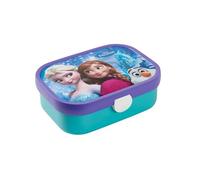 Mepal Boîte à déjeuner pour enfant - Boîte à lunch Bento avec 4 compartiments, fermeture à clip, sans BPA, passe au lave-vaisselle, inclut une fourchette, capacité 750 ml, bleu, dessin animé, Elsa