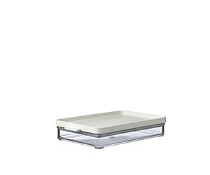 Mepal Boîte Conservation Jambon à 1 couche - Boîte Rangement Frigo avec Couvercle - Rangement Frigo Charcuterie - Récipient pour le L'organisation de la Cuisine - 500 ml - Nordic white