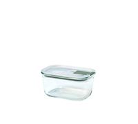 Mepal - Boîte de conservation alimentaire en verre EasyClip - Boîte de rangement en verre avec couvercle et fermeture à pression - Convient pour le micro-ondes, le four et le congélateur - 450 ml