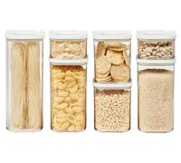 Rosti Mepal Set 7 boîtes de conservation Modula – coffret cadeau, passe au lave-vaisselle – Blanc