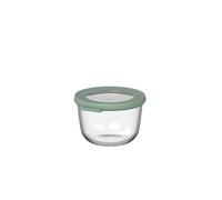 Mepal - Boîte de Conservation Ronde en Verre Cirqula - Résistant à la Chaleur - Convient pour Four, Micro-ondes, Congélateur et Lave-vaisselle - Boite Alimentaire Verre - 500 ml - Nordic sage