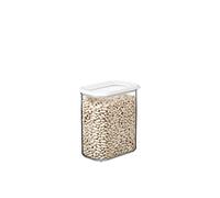 Mepal Boîte Rangement Cuisine Rectangulaires - Boîte de Stockage Transparente avec Couvercle - Rangement et Organisation de Cuisine - Boite Hermétique Alimentaire & Empilable - 1500 ml - White