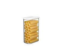 Mepal Boîte Rangement Cuisine Rectangulaires - Boîte de Stockage Transparente avec Couvercle - Rangement et Organisation de Cuisine - Boite Hermétique Alimentaire & Empilable - 2000 ml - White