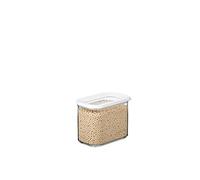 Mepal Boîte Rangement Cuisine Rectangulaires - Boîte de Stockage Transparente avec Couvercle - Rangement et Organisation de Cuisine - Boite Hermétique Alimentaire & Empilable - 1000 ml - White