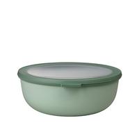 Mepal - Bol Multifonction Cirqula Rond - Boîte Conservation Alimentaire avec Couvercle - Convient comme Boîte de Hermétique pour le Réfrigérateur, Micro-ondes & Congélateur - 2250 ml - Nordic sage