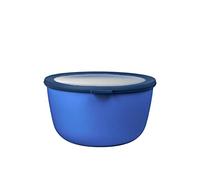 Mepal - Bol Multifonction Cirqula Rond - Boîte Conservation Alimentaire avec Couvercle - Convient comme Boîte de Hermétique pour le Réfrigérateur, Micro-ondes & Congélateur - 3000 ml - Vivid blue