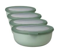 Mepal - Bol Multifonction Cirqula Rond - Boîte Conservation Alimentaire avec Couvercle - Convient comme Boîte de Hermétique pour le Réfrigérateur, Micro-ondes & Congélateur - 1250 ml - Nordic sage