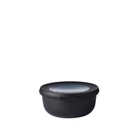 Mepal Bol multifonction Cirqula Rond 350 ml Hermétique Micro-ondes Frigo Congélateur Nordic black
