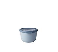 Mepal - Bol Multifonction Cirqula Rond - Boîte Conservation Alimentaire avec Couvercle - Convient comme Boîte de Hermétique pour le Réfrigérateur, Micro-ondes & Congélateur - 500 ml - Nordic blue