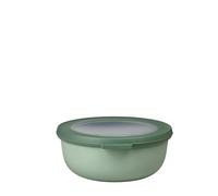 Mepal - Bol Multifonction Cirqula Rond - Boîte Conservation Alimentaire avec Couvercle - Convient comme Boîte de Hermétique pour le Réfrigérateur, Micro-ondes & Congélateur - 750 ml - Nordic sage